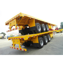 CIMC 3 axles flat bed container semitrailer